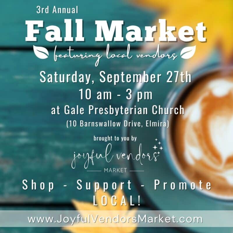 2025 Fall Market - Joyful Vendors Market